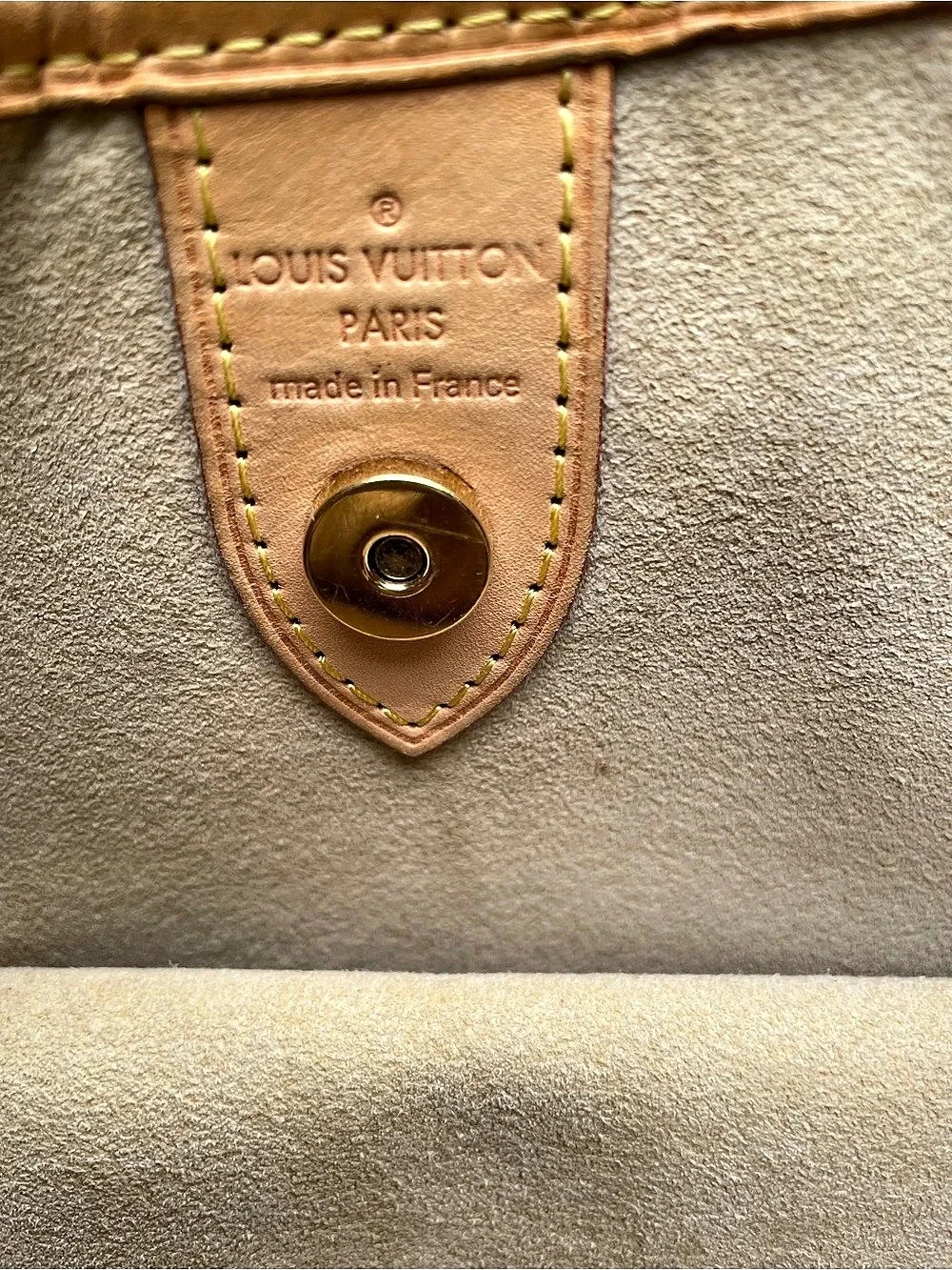 Louis Vuitton Galleria PM Hobo/Shoulder Bag in Pale Blue & Cream